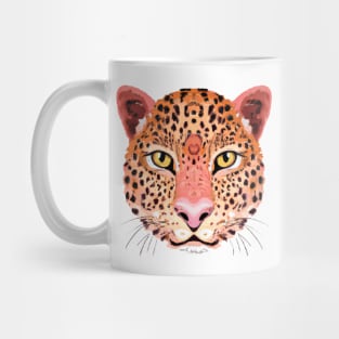 Leopard face Mug